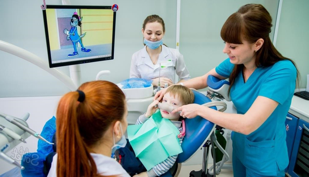 Закись азота для лечения молочных зубов